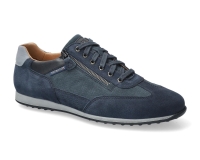 chaussure mephisto lacets leon bleu jean